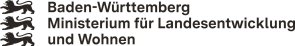 Logo Ministerium für Landesentwicklung und Wohnen Baden-Württemberg Logo Ministerium für Landesentwicklung und Wohnen Baden-Württemberg