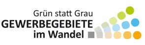 Logo Grün statt grau – Gewerbegebiete im Wandel Logo Grün statt grau – Gewerbegebiete im Wandel