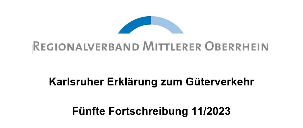 Karlsruher Erklärung zum Güterschienenverkehr